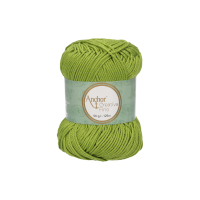 Novelo de Linha Creativa nº 8, cor 205 verde